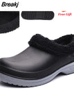 New Hotel Kitchen Clogs Non-slip Waterproof Oil-proof Work Shoes Breathable Resistant Kitchen Cook Chef Shoes Plus