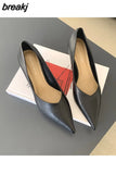Spring Shoes Women Thin Heels Pumps Elegant Pointed Toe Deep V Design Shallow Dress Shoes Party Wedding Candy Colors