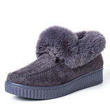 Winter Women boots Fashion Snow Boots Women Casual Ankle Boot Warm Platform Cotton Shoes Slip on Ladies Flat Short