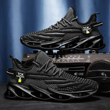 Summer Men's Thin Tide Shoes Hollow Breathable Men's Tide Brand Sneakers Running Net Shoes Youth Blade