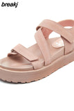 Platform Sandals Women Heels Flats Elegant Summer Shoes for Women 2023 Fashion Beach Luxury Designer Shoes Girls