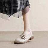 Women's loafers Shoes Mary Jane Shoes Girls School Jk Uniform Lolita Shoes flats College Gothic Quality loafers for