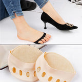 Women Forefoot Pads High Heels Half Insoles Five Toes Insole Foot Care Calluses Corns Relief Feet Pain Massaging Toe