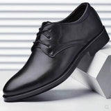 Men Dress Shoes High Quality Formal Business Shoes Men's Oxford Shoes Leather Casual Shoes Fashion Office