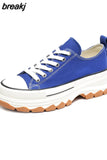 Chunky Platform Shoes for Women 2023 Spring Casual Sneaker Luxury Designer Shoes Girls Flats Sports Thick Bottom