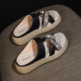Breakj Bottom Soft Skin Rhinestone Slippers Women Wear Summer 2024 New Fashion Versatile Lazy Female