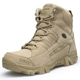 Autumn Winter Military Boots Outdoor Male Hiking Boots Men Working Men Shoes Free Shipping Loafers Height Increase Snow