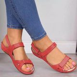 Summer Open Toe Comfy Sandals Super Soft Sole Premium Orthopedic Low Heels Comfortable Sandals for Women Luxury Shoes
