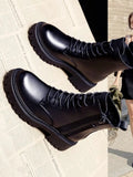 Female British Style 2023 New Boots Wild Winter Short Boots Women Shoes Cotton Shoes Winter Plus