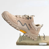 Labor Protection Shoes Steel Bao-head Anti Smashing Rubber Tire Sole Work Shoes Men Lightweight Non Slip Safety