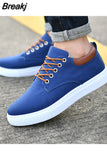 Men Canvas Shoe Casual Sneaker for MenLight Slip-on Vulcanized Comfortable Male Flats Loafers New Black Trainers Zapatos