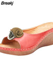 Casual Sandals Women Wedges Sandals Flowers Open Toe Fish Mouth Med Summer Women Shoes Fashion 2023 High Heel