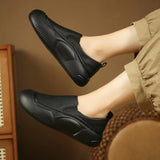 Spring and Autumn New Round Head Colored Outwear Fashion Women's Flat Shoes Comfortable Thick Sole Single Shoes