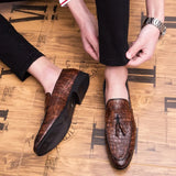 light soft Leather Men Shoes Loafers Slip On Comfortable Moccasins Flats Casual Boat Driving