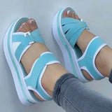 Women Sandals Lightweight Heels Sandals Summer Shoes For Women Wedge Sandal With Platform Sandalias Mujer Summer Footwear