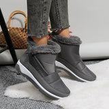 Down Waterproof Snow Boots for Women 2023 Winter Thick Plush Platform Ankle Boots Woman Comfortable Non Slip Cotton