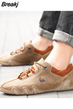 Leather Men Shoes Breathable Sneaker Handmade Driving Loafers Shoes Men Hot Sale Moccasins Wallking Shoe for Man
