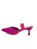 And Autumn Wear Shoes Women's Pointed Half Slippers New Fine Heel High-Heeled Shoes Head Cool Drag Large