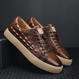 Men Shoes lace up Fashion Retro genuine Leather Dress Shoes Men Oxford Shoe lace up Business Office Footwear Men