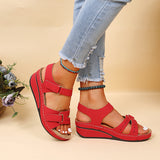 Summer Wedge Sandals for Women New Fashion Non Slip Beach Shoes Woman Lightweight Casual Platform Sandalias Mujer Plus