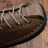 National Style Ankle Boots Mori Literary Handmade Comfort Soft-Sole Flat Womens Boots Casual Women Boots Wild Women