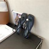 Heel Sandal for Women Med Suit Female Beige Summer Shoes Cross-Shoes High-heeled Medium Black Block Girls 2023 Fashion