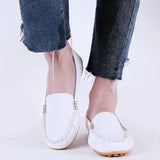 Women Shoes 2023 Spring Autumn Women Casual Flat Shoes Slips Round Toe Denim Flat Loafer Plus Size Jeans Shoes Zapatos