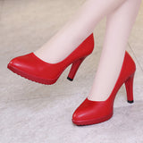 High Heel 13Cm Thin Heel Cheongsam Model Catwalk Shoes Women's Thick Soles Waterproof Platform Professional