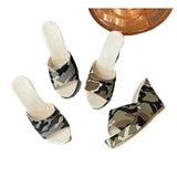 And Large-Size Cold Slippers Women 2025 Summer New Denim Slippers Women Wearing