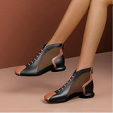 New Mesh British Short Boots Women's Summer Shoes Breathable Thin Cut Net Cool Boot Anti Slip Wear