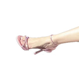 Breakj Fairy Pink Sandals 2025 New Water Drill Sexy High Heel Sandals 9Cm Fine