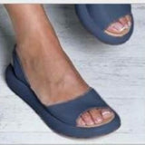 Breakj Women's 2023 WISH Hot Fashion Flat-Soled Sandals Large-Size Women's