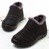 Shoes For Men Ankle Boots Waterproof Winter Shoes Warm Plush Snow Boots Unisex Anti Skid Plus Size 47 Mans