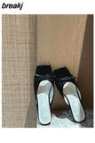 Brand Bow Knot Slippers Women Flat Heels Slide 2023 Summer Sandal Beach Vacation Flip Flops Casual Shoes Sandalias