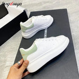Women Causal Shoes Brand Spring Designer Wedges White Sneakers Platform Tenis Feminino Trainers Female Walking Vulcanized