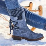 Women Winter Boots Mid-Calf Snow Boots Female thigh high boots Warm High Quality Botas Mujer Plus