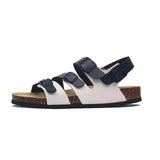 2023 New Summer Fashion Women Sandals Buckle Cork Beach Casual Outside Non-slip Slipper