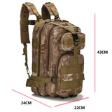 Backpack Tactical Militari Bag Waterproof Hiking Rucksack Outdoor Camouflage Backpack For Camping Climbing Travel