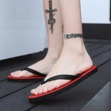 Slippers 2021 New Summer Trend Fashion Personality Beach Flip Flops Outside Wear Non-Slip Wear-Resistant Flip-Flops