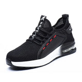 Steel Nose Safety Work Shoes New Design Mesh Sneakers Lightweight Safety Puncture-Proof Safety Shoes