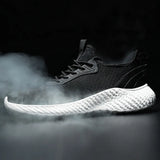 Size 48 Men Sneakers Summer Running Shoes Mesh Breathable Light Comfortable Casual Shoe for Men Training Jogging White