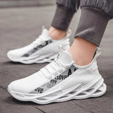 Men Running Shoes for Women Breathable Running Sport Shoes Trend Light Soft Comfortable White Athletic Shoes for
