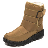 Women Boots Mid-Calf Winter Shoes For Women Snow Boots Casual Watarproof Platform Heels Botas Mujer 2023 New Winter Boots
