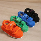 Women 2023 Autumn Fur Sandals Fashion Cozy Plush Gladiator Sandals Hook Loop Casual Ladies Slippers Platform Fuzzy Cotton