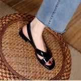 Size 42 Outer Wear Sandals 2022 Summer New Fish Mouth Shoes Women's Soft Bottom Non-slip All-match