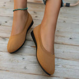 Breakj Size Single Shoes Women 2023 Spring Autumn New Round Head Cover Foot Lazy People A Foot Pedal Casual Single Shoes