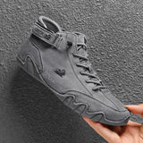 Boots for Men 2023 New In High Top Shoes Sneakers Luxury Aliexpress Shoes Man Motorcycle Footwear Casual Ankle