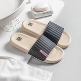 Mute Sippers Men Platform Shoes EVA Soft Indoor Home Slides For Men Non-slip Summer Sandals Couples Bathroom Shoes