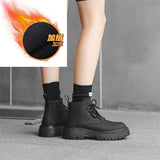 Breakj Wind Ins Black Martin Boots Male Trend Autumn And Winter Tooling Locomotive Boots Korean Version High Gang