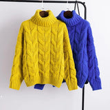 Sweaters Women 2019 Winter Fashion Knitwear Woman Knitted Pullovers Tops Femme Long Sleeve Pullover Loose